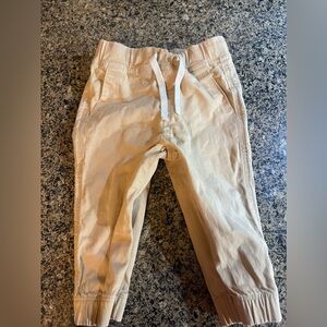 18M khaki joggers